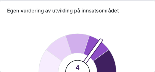 Utsnitt: egenrefleksjon over tid